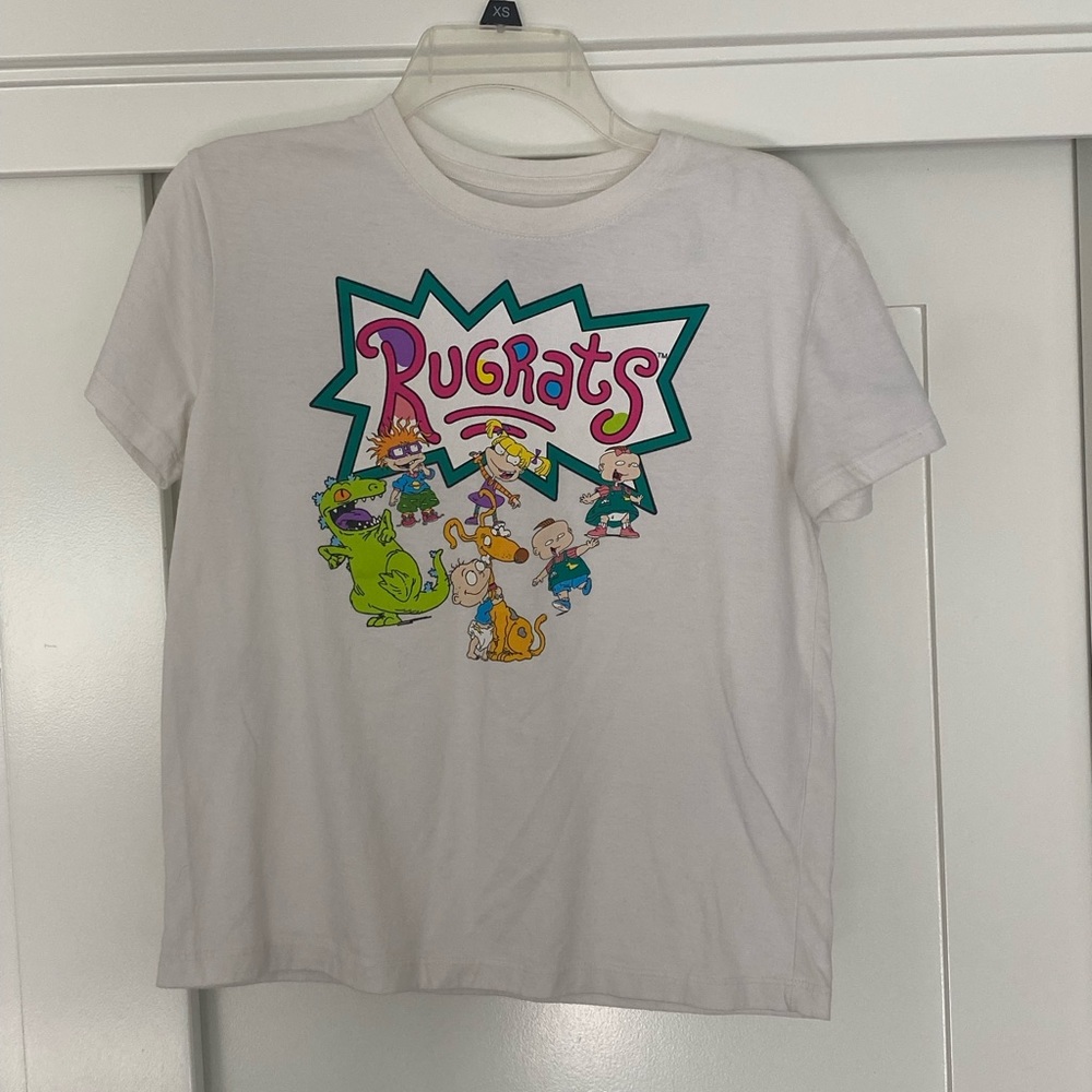 Nickelodeon Rugrats Graphic Tee Size Medium Short Sleeves White
